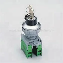 30mm Key Lock Switch 3 Position Spring Return Key Switch, IP65 (KSR303)