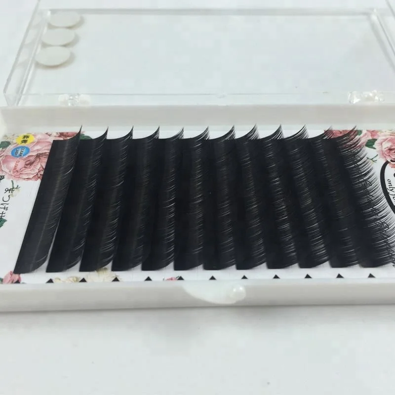 Synthetic Hair Material dlux professional eyelash Extension for beauty salon