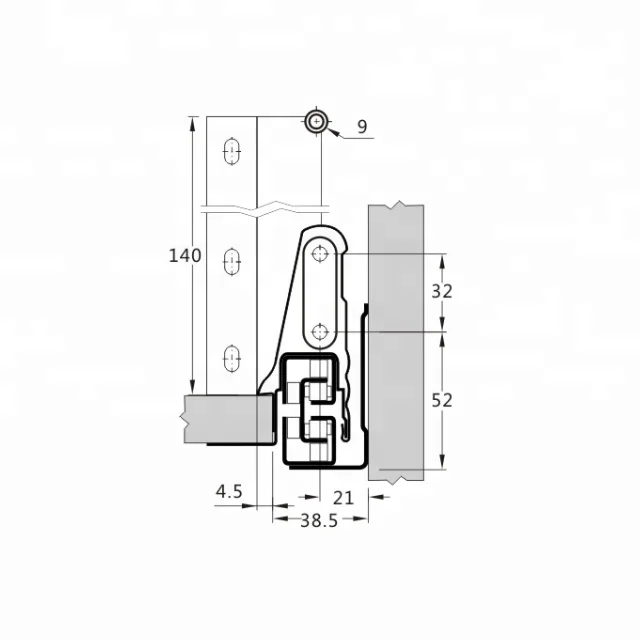 kitchen drawer parts drawer rails