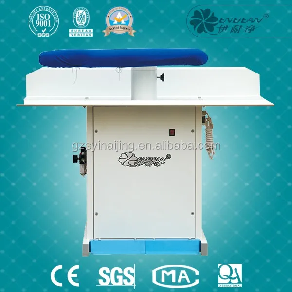 2016 лучшие продажи роскошные промышленные паровые гладильная доска цена (для отеля, прачечная использовать)