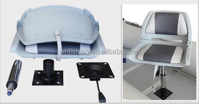 adjustable chair foldable seat for inflatable boat rotatable fishing chair inflatable RIB boat chair