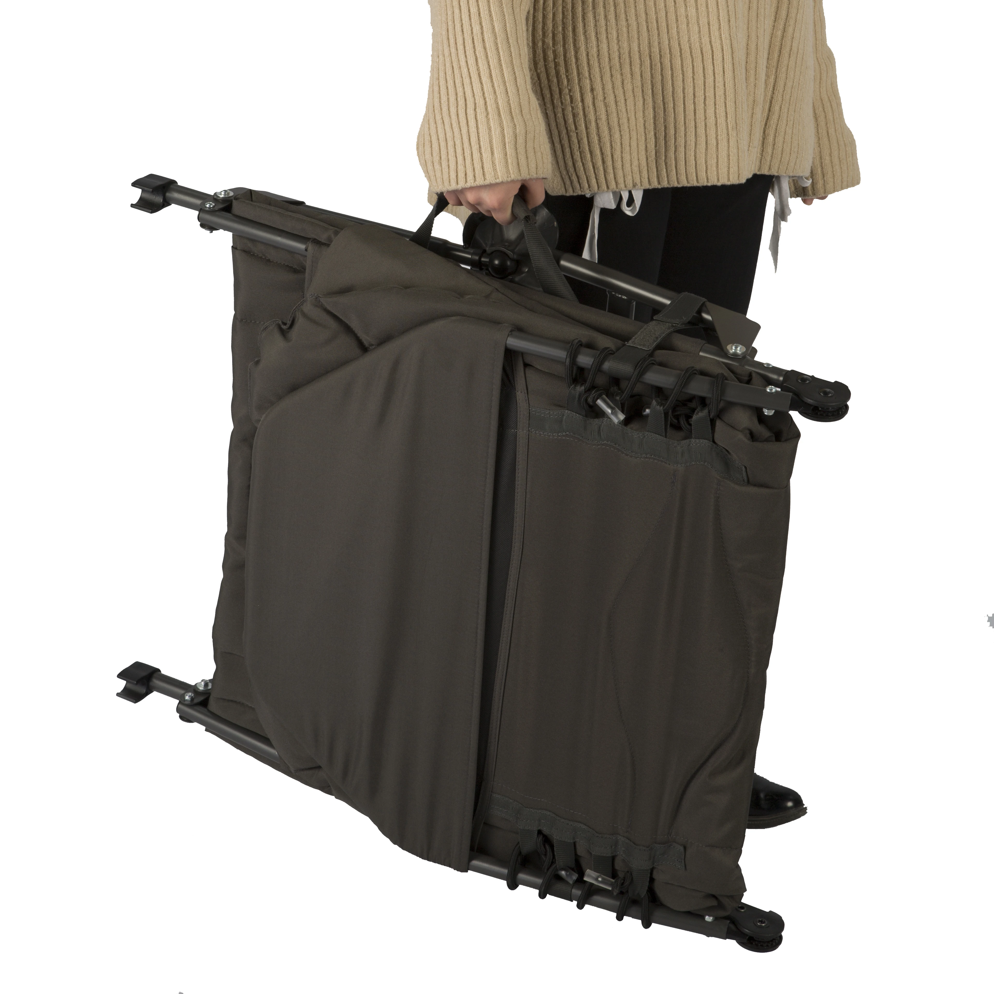 Padded folding camping picnic soft outdoor bed for leisure time