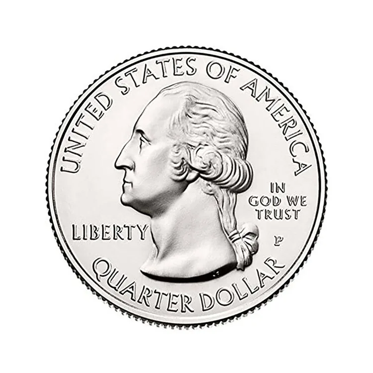 Wholesale custom logo symbol challenge metal crafts souvenir 2d us silver coin