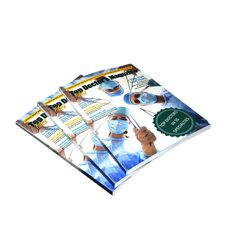 Low Cost Magazine Book Printing Service in China