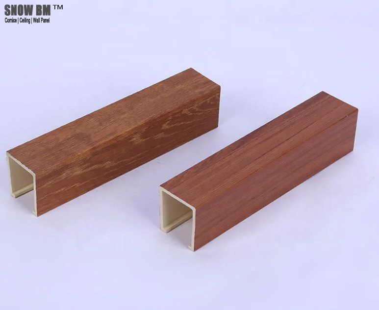 Wood Design PVC Acoustic Suspended Ceiling for Interior/WPC Ceiling Board