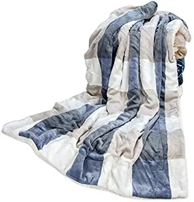 
2019 Hot Sale Thick and Warm Colourful Fleece Reversible Infant Baby Toddler Pet Blanket for Crib Stroller Travel Couch Bed 