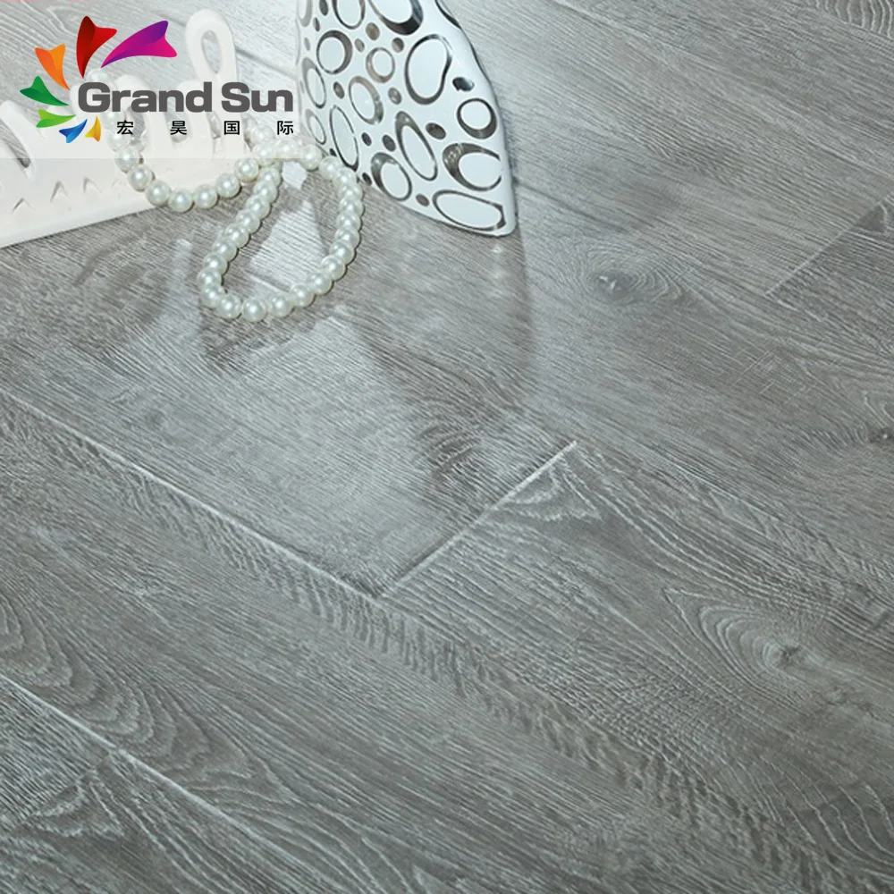 Wood 12mm black oak laminate flooring
