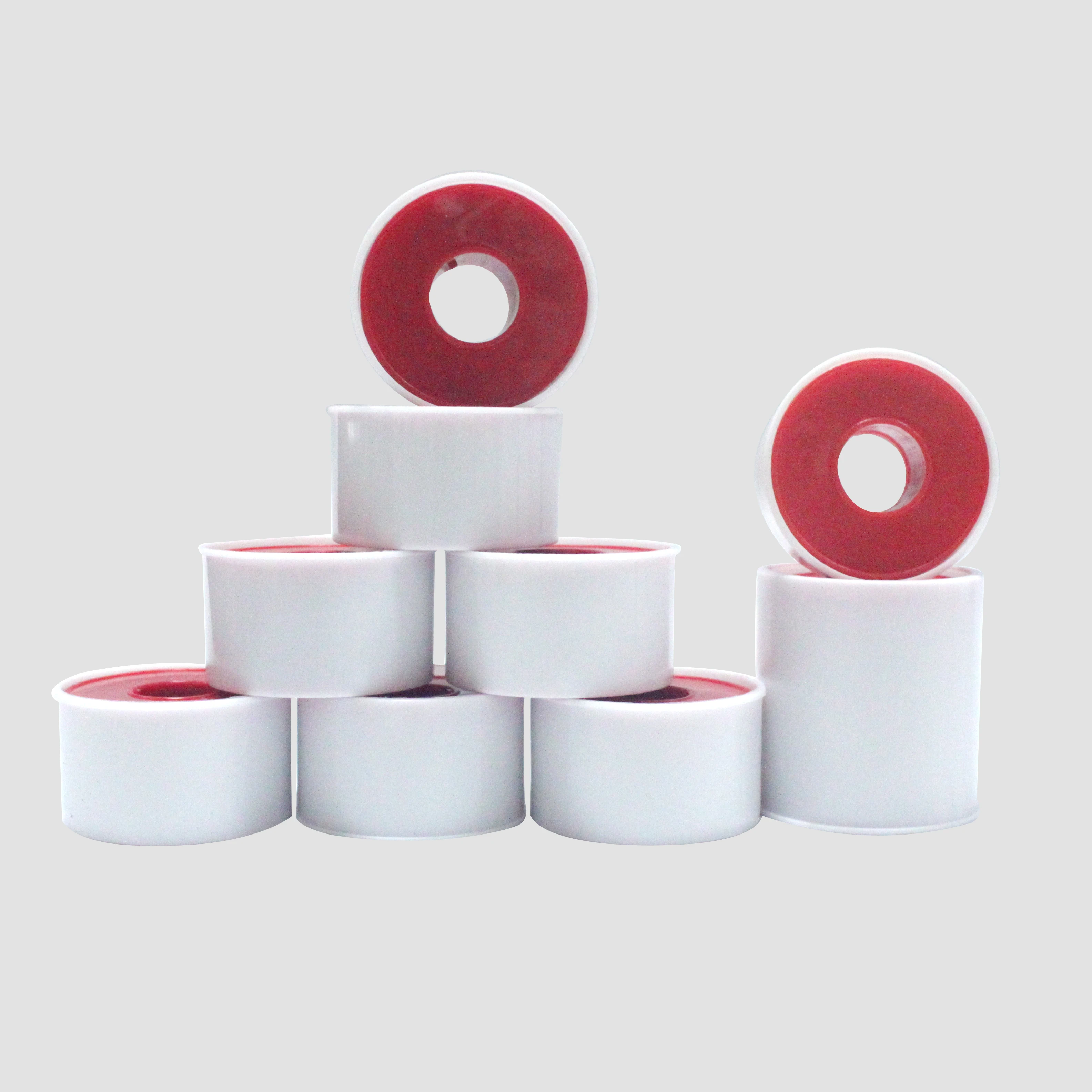 Plastic Spool plastic cover zinc oxide medical Adhesive Plaster  2.5cmX5m Surgical micropore Tape