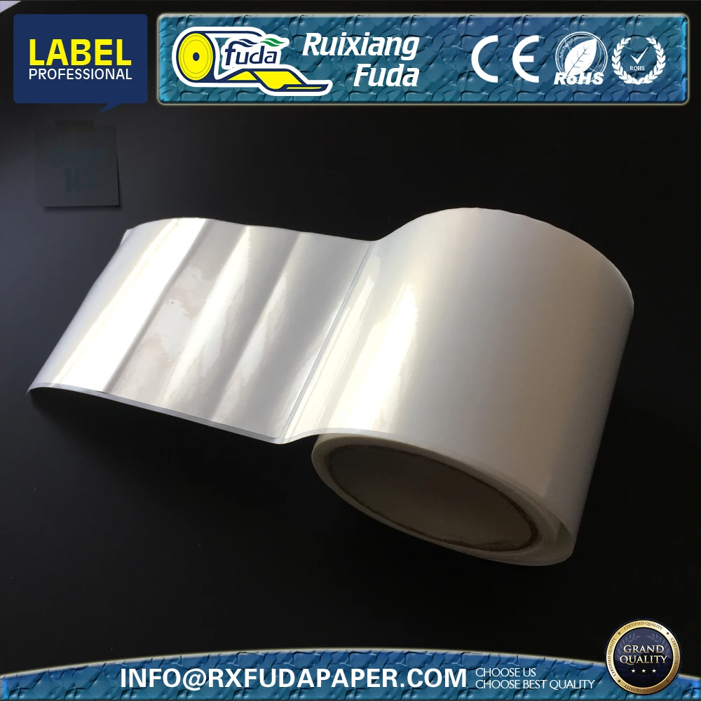 Белый глянцевый полиструйный рулон этикеток для цветного принтера VP700, 3x3 дюйма, 425 этикеток/рулон