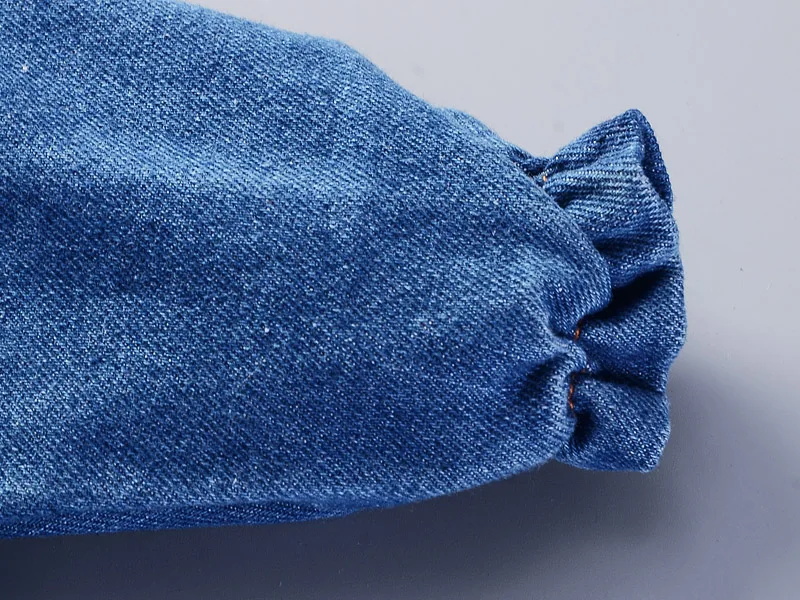 baby girls dress 2018 new fashion spring autumn jeans dress for kids girls long sleeve dress clothing