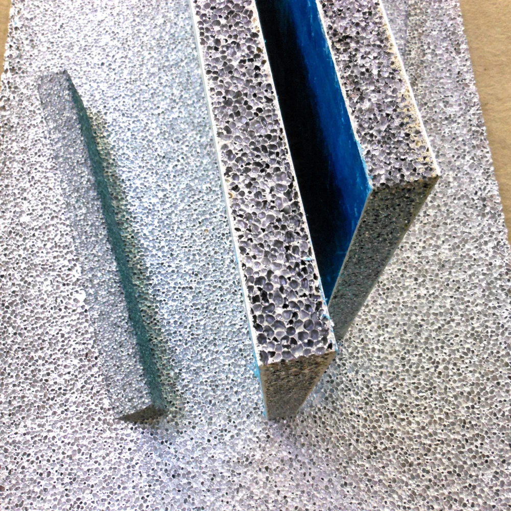 High Stiffness Aluminum Foam Sandwich Panel for Acoustic Material
