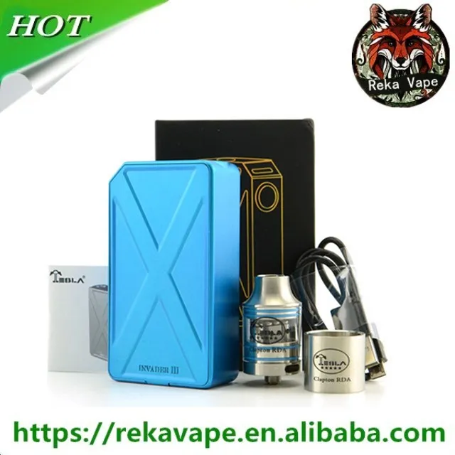 cheap price 100% Original 6.6V 240W Tesla Invader 3 VV/VW III Vape MOD