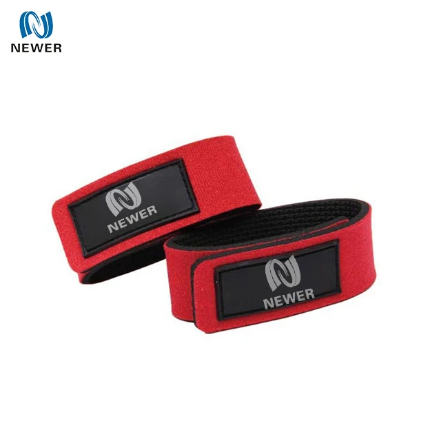 Custom size logo package color neoprene anti slip strap fishing rod elastic strap