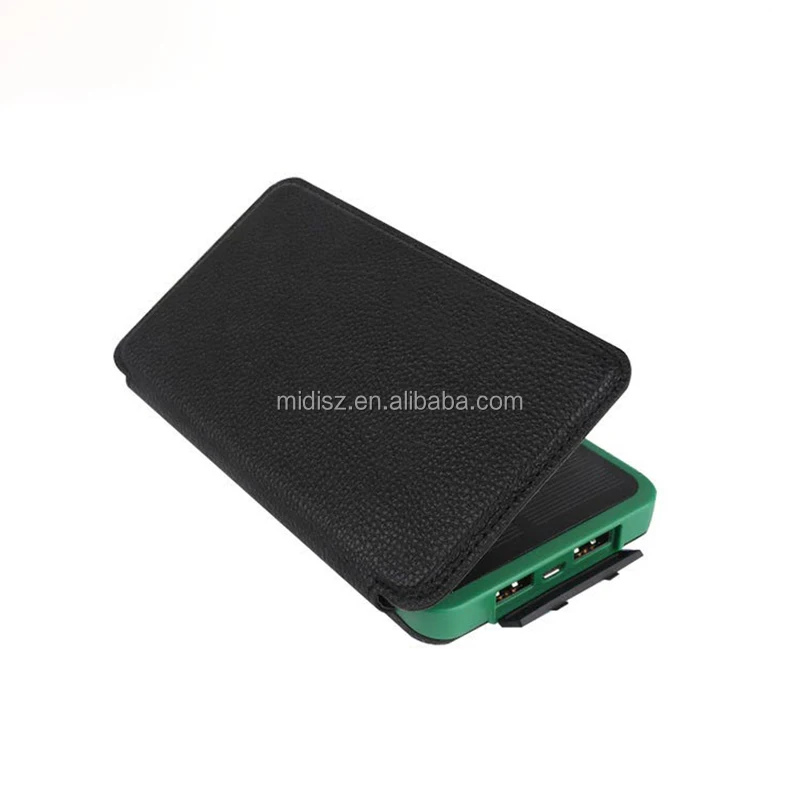 Foldable Solar Power Bank 20000mah Outdoor  hiqh quality waterproof mobile cell phone charger solar power bank charger 20000mah