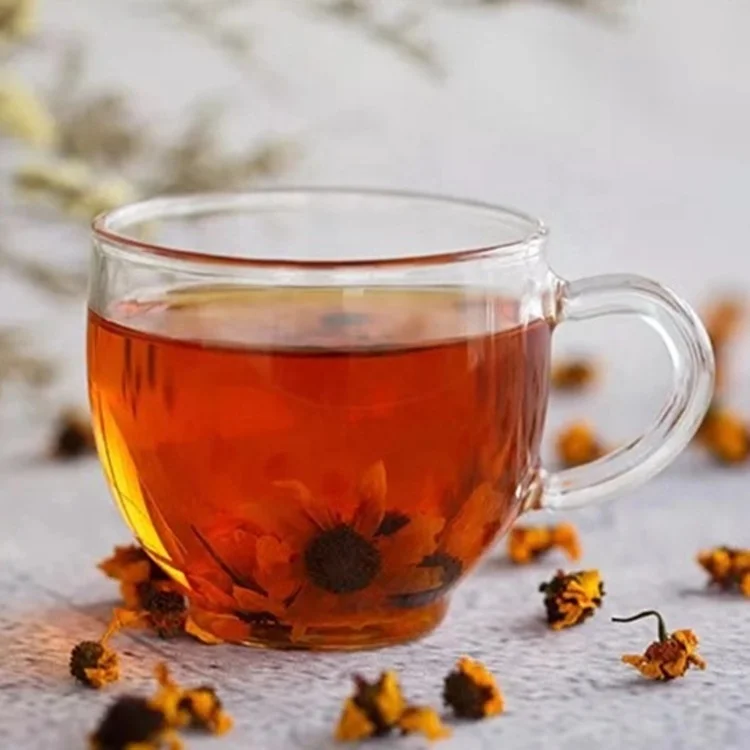 Dried Kunlun Snow Chrysanthemum Flower Tea Natural Chrysanthemum Flowers Xinjiang Snow Chrysanthemum Herbal Tea