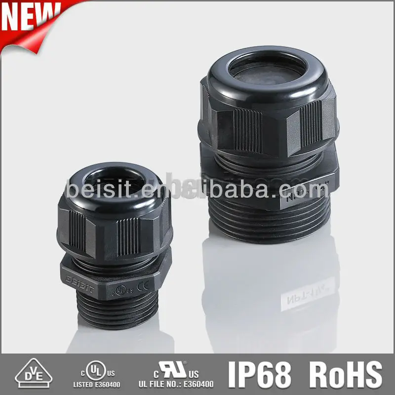 Выше Производительность Стоимости Быстрая доставка IP68 Водонепроницаемый Нейлон Кабельный Ввод