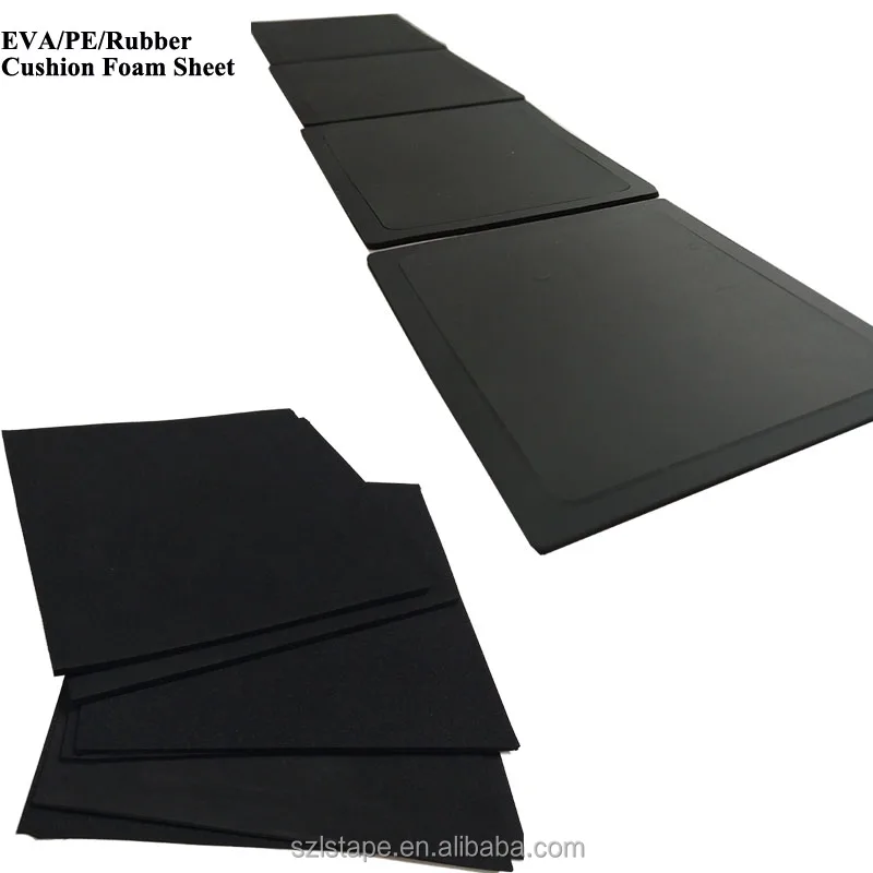 
Single Or Double Sided Adhesive EVA Neoprene Rubber Cushion Foam Sheets 