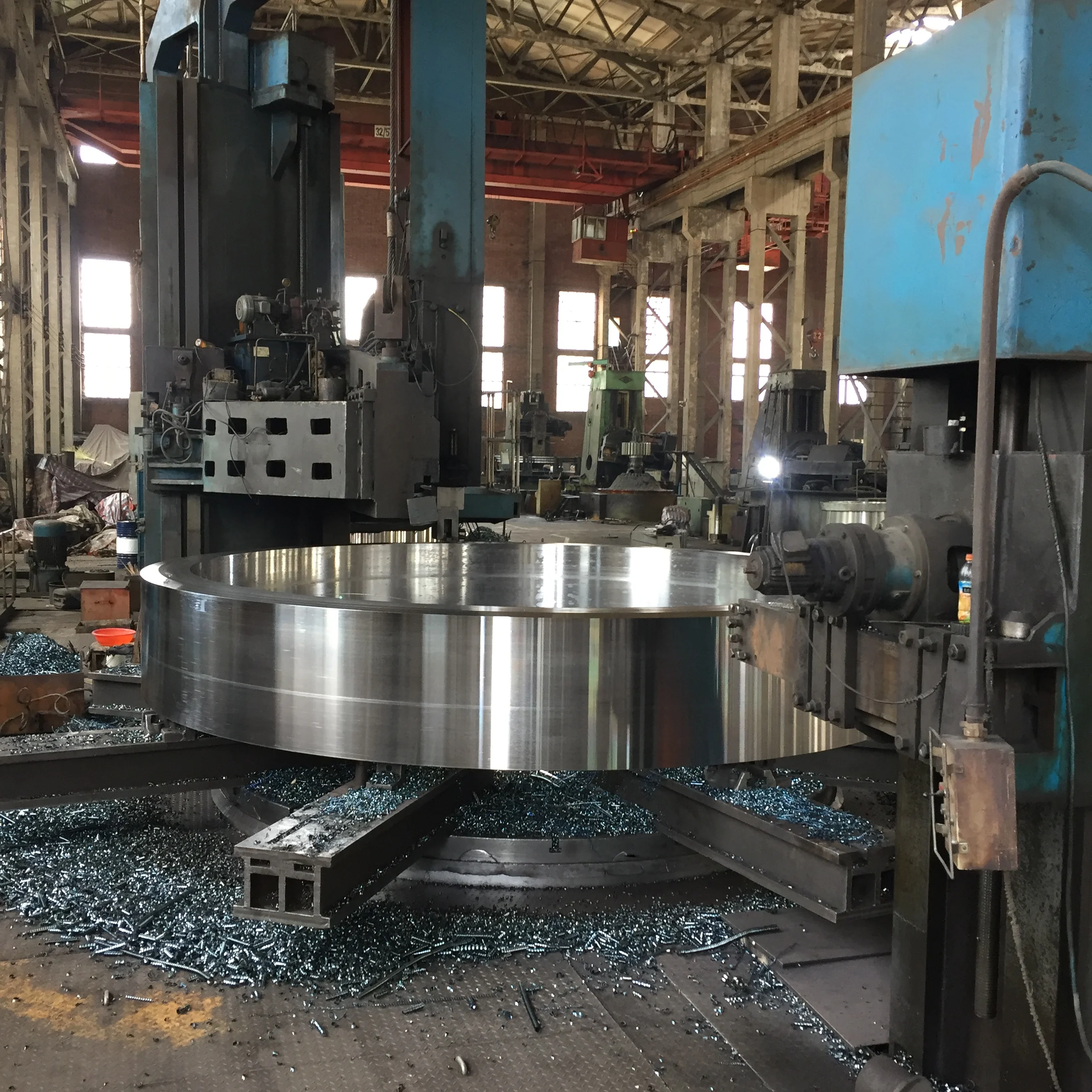 Heavy Duty Oem Cnc Lathe Machining Rotary Steel Casting Ball Mill Kiln Roller Tyre