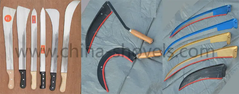 
Garden and agriculture harvest steel grass farming sickle 