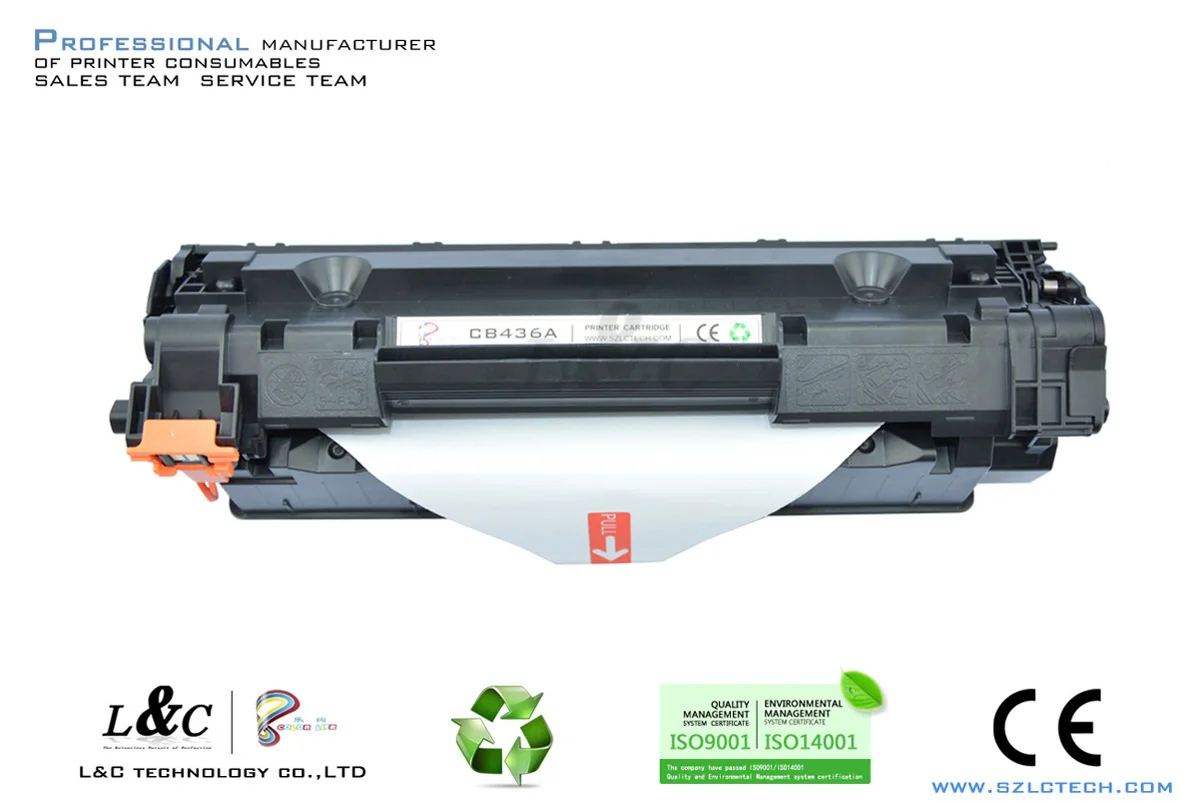 китайский оптовый cb436a совместимость картридж для hp 1522 лазерные принтеры
