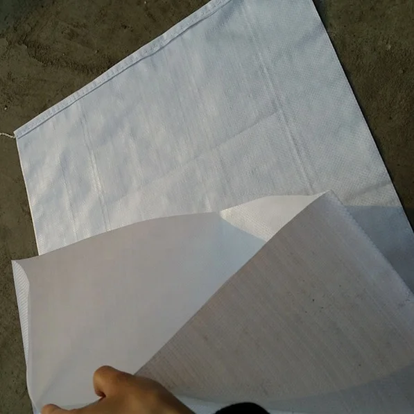 white   pp woven bags sacks  of  philippines