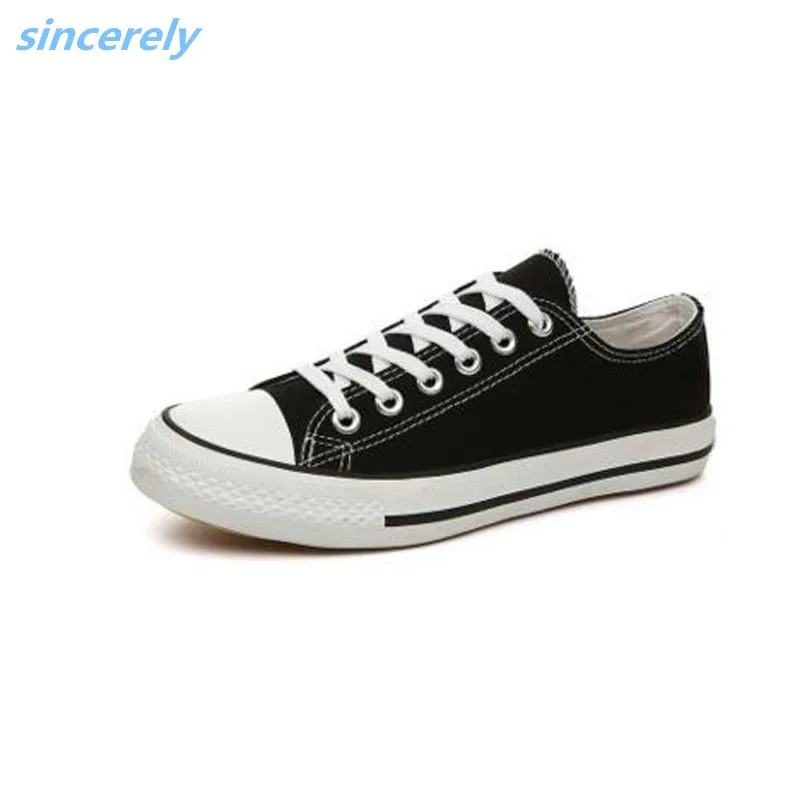 
wholesale OEM casual flat canvas women shoes 