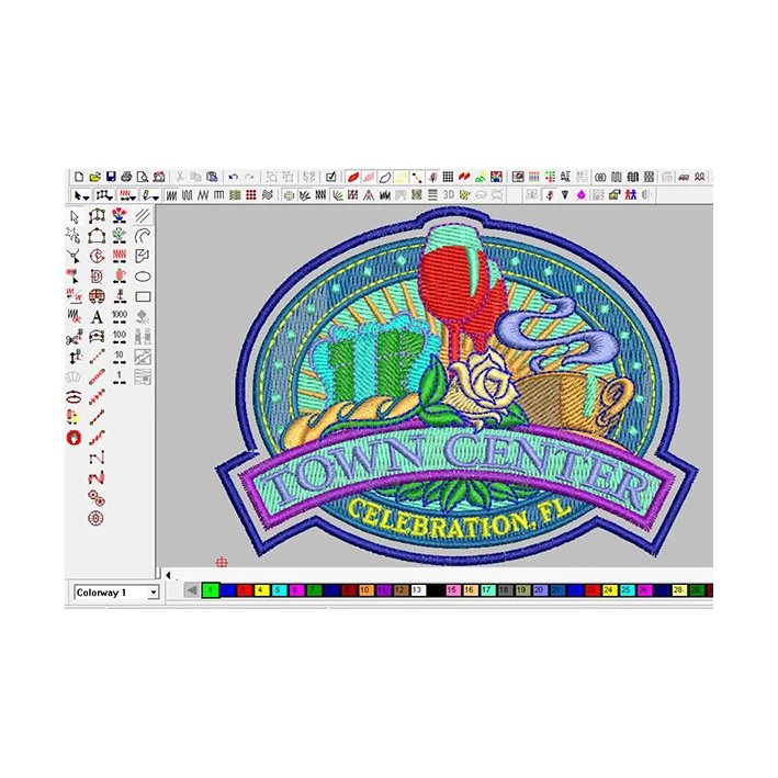 Senior Designer Fast Cheap High-quality Heart Design Patches Iron On Chinese Embroidery Designs