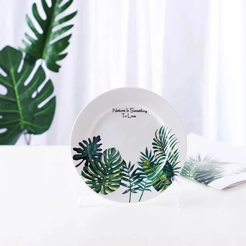 Melamine unbreakable plates dinnerware for hotel