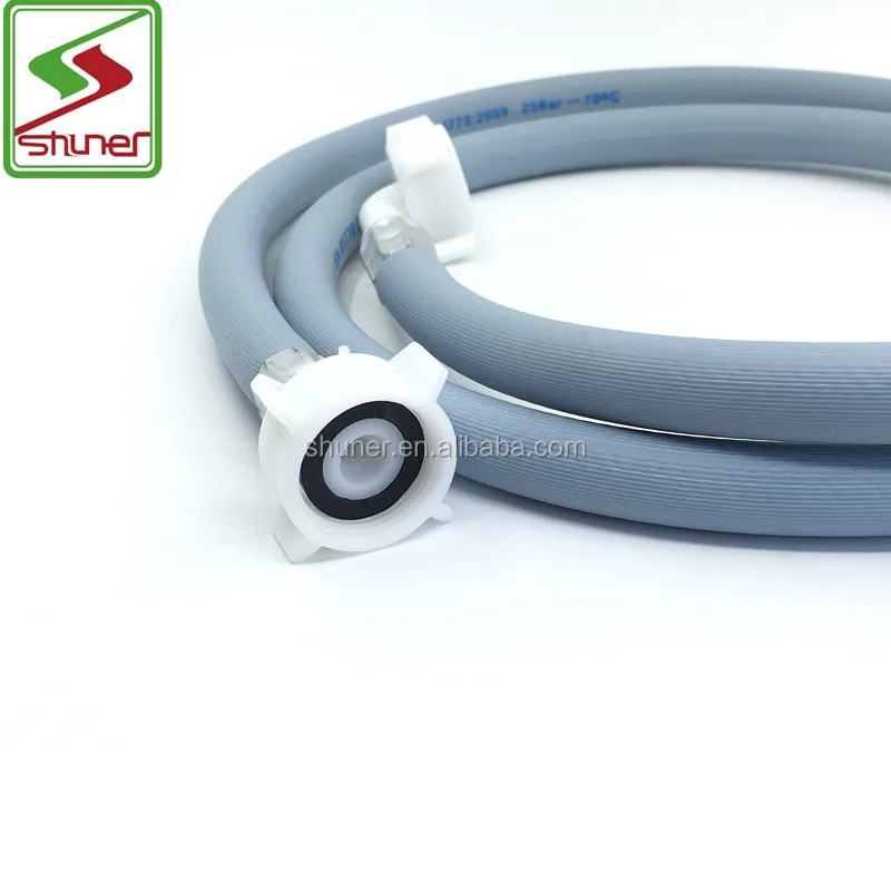 Automatic Washer Washing Machine Water Inlet Hose Pipe Tube 1.5M White/washing machine flexible hose pipe