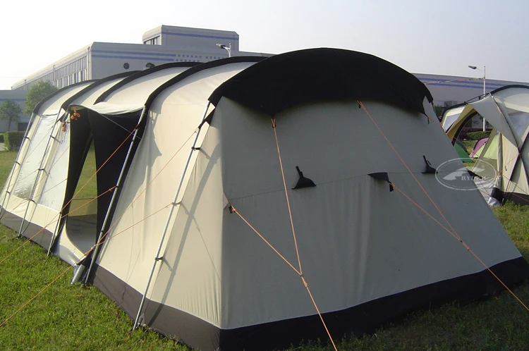 OEM High Quality Outdoor Family Gathering Pod-Style Tent Thick Aluminium Alloy Pole Large Space Comfortable for Car Camping