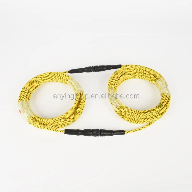 water leak detection sensing cable, water leak detection sensor cable ,water leakage rope for data center using