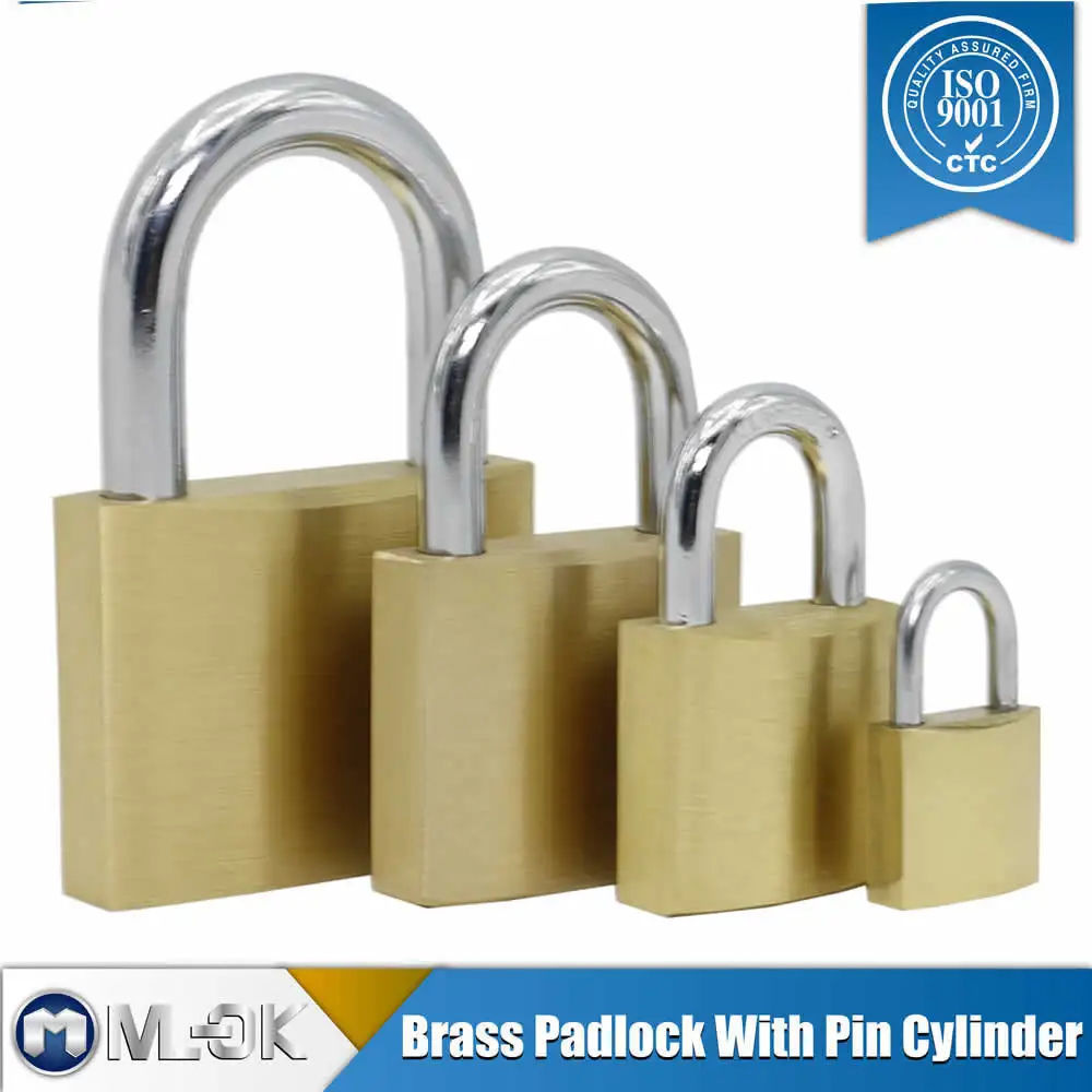MOK lock Z40 solid brass normal key lock cylinder cadenas padlocks