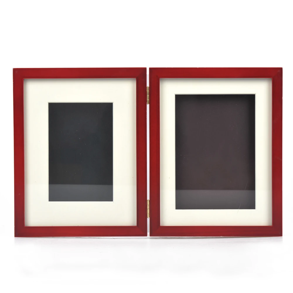 Wall Frames Paw Print Wood Cremation Urn B046 for Momerial
