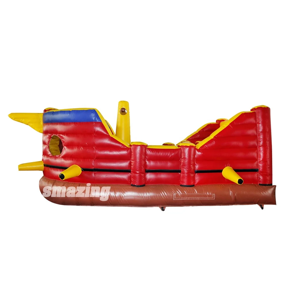 new pirate ship inflatable slide giant inflatable pirate ship for sale