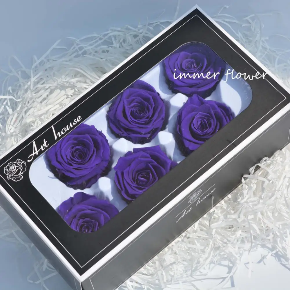 Wholesale fresh preserved rose freeze dried rose heads