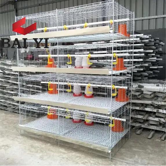 Direct Factory One Day Broiler Chicks Rearing Cages/Growing Broiler Chicken Cage For Sale(A Type & H Type Chick Cage