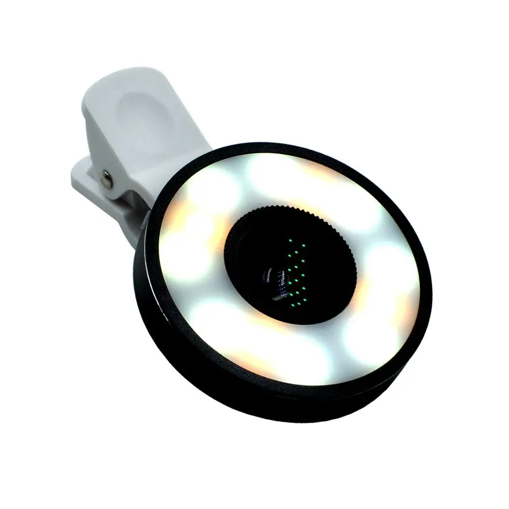 
Universal 6 in 1 selfie led flash light optical cell phone camera lens for iphoneX 6 6s plus 
