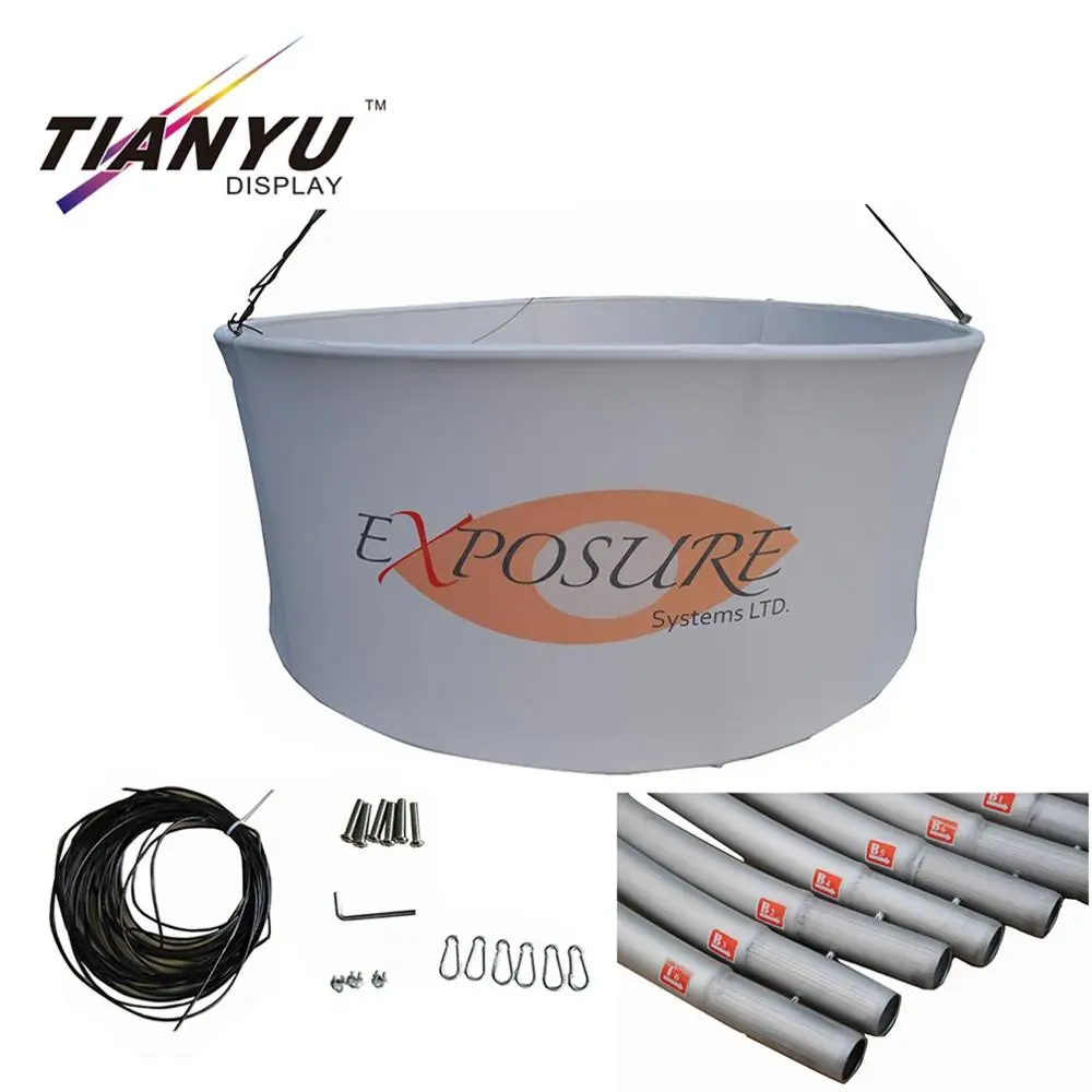 Backdrop Stand Cheap Price Customized Portable Light Weight Quick Setup Photobooth Expand Tension Fabric Display Show