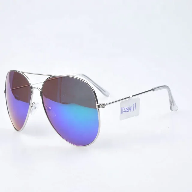 Factory Supply in Stock Metal Frame Custom Sunglasses Aviation Polarized