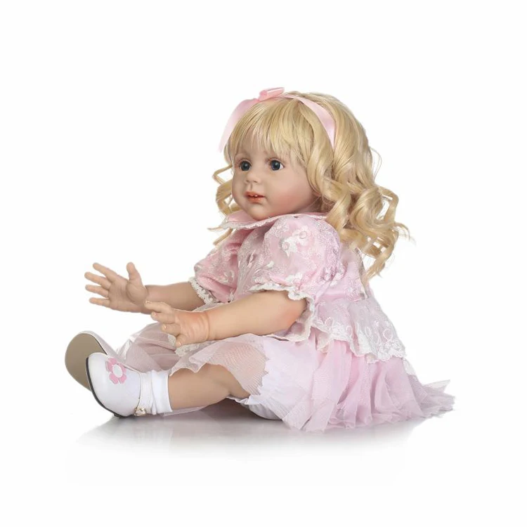 import silicone lifelike girls toys reborn baby dolls from china