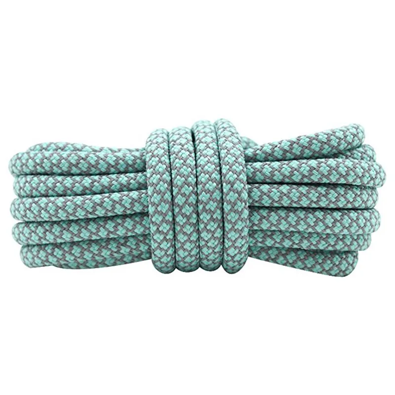 Yrunfeety New 3M Reflective Rope Laces Round 3M Reflective Shoelaces Lighted Shoelaces Luminous Shoe Laces for Sale 21 Colors