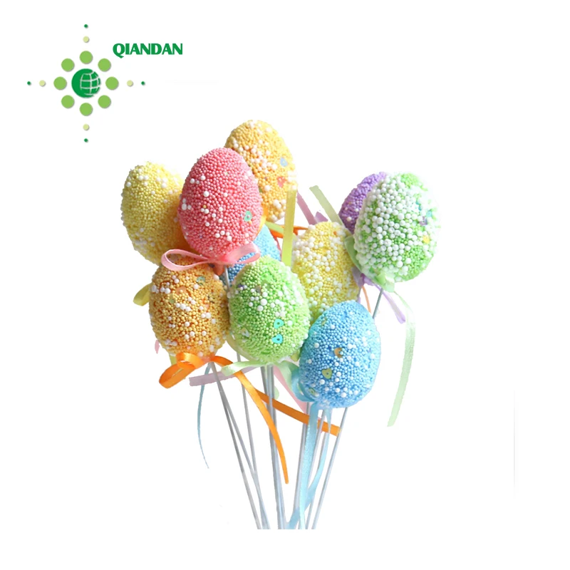 Colorful Decorative Eggs Easter Egg Plastic Set