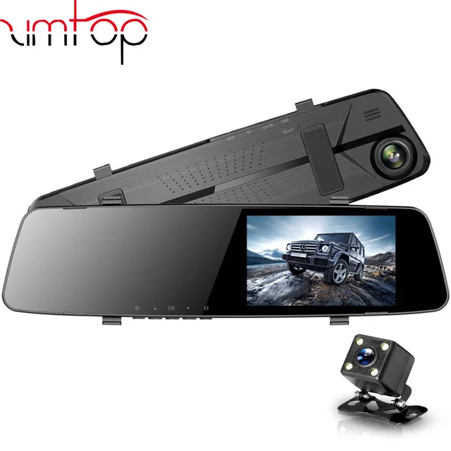 Zimtop wdr 4.39inch 1080p manual car camera hd dvr  reverse  dash cam car dvr camera  for car