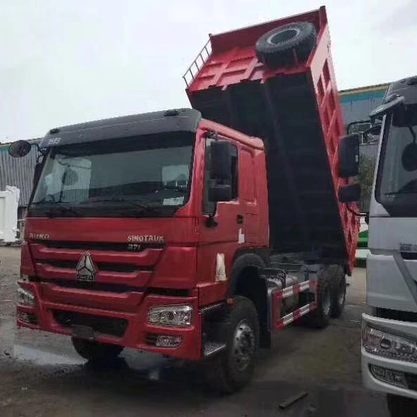 Fewer working hours, Used  Howo  dump truck/ 15 tons Tipper  truck /price can be discussed
