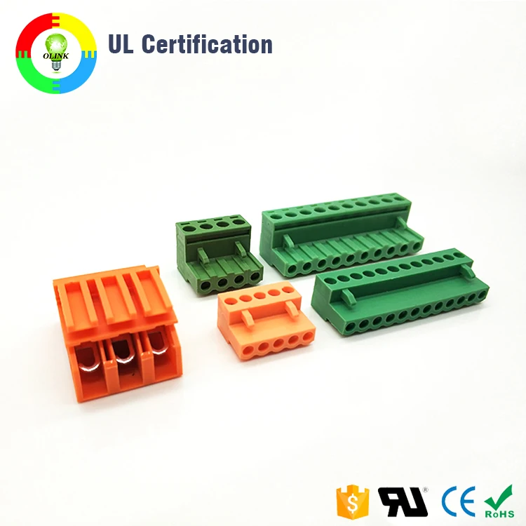 20 pin degson шина разъем безвинтовое заголовок клеммный блок