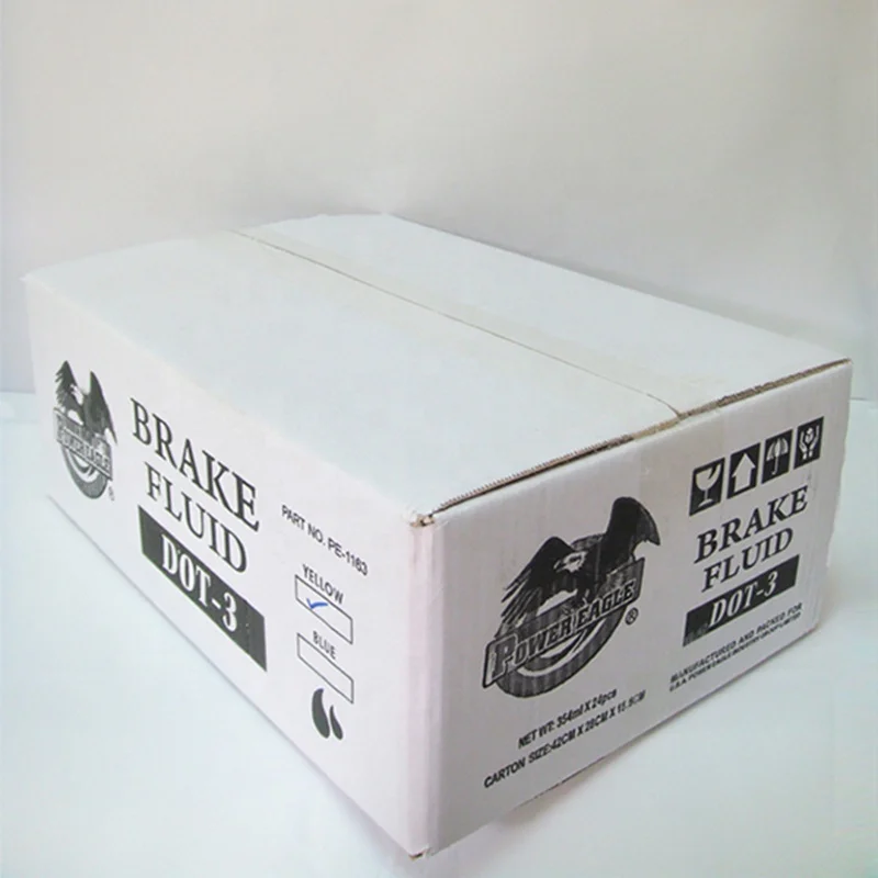 250ml/500ml Iron Can Heavy Duty hydraulic brake fluid dot3 for car brake system