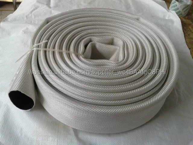 Резиновая линии используется пожарный шланг Холст пожарный шланг