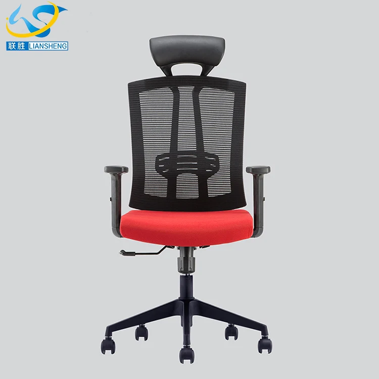 Good quality colorful fabric high back mesh task seat ergonomic office chair