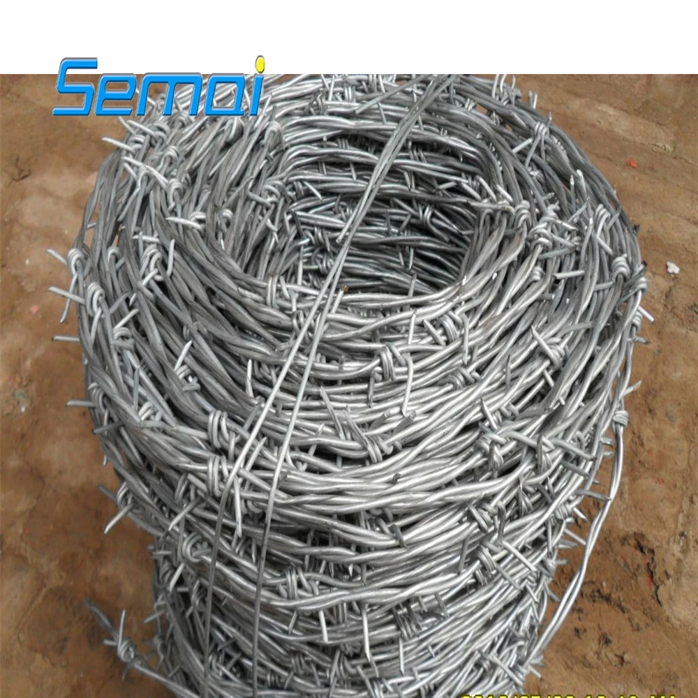 
Good factory price height quality cheap barbed wire fencing prices 
