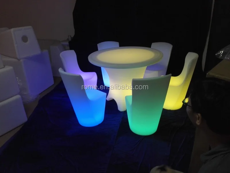 LED outdoor light-emitting furniture sofa sofa chair light bar KTV sofa furniture